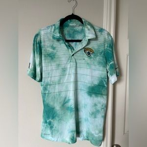 Nike Dri Fit Jacksonville Jaguars TieDye Polo